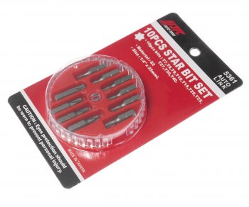 559 р. Набор бит 14 TORX Т7-Т40 10 предметов в боксе JTC JTC TOOLS CO., LTD jtc-5361  с доставкой в г. Пермь. Увеличить фотографию 2