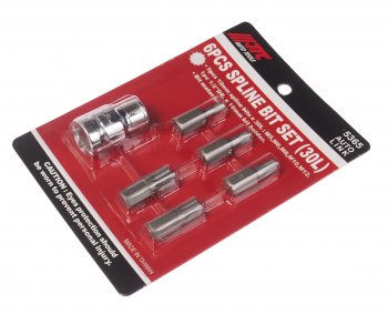 899 р. Набор бит 12 SPLINE с держателем М5-12 6 предметов JTC JTC TOOLS CO., LTD jtc-5365  с доставкой в г. Пермь. Увеличить фотографию 2