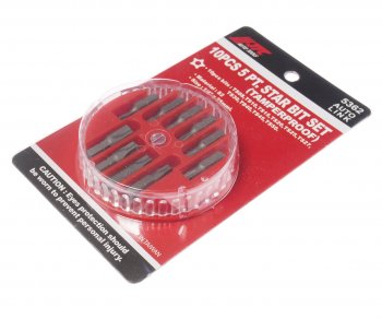 849 р. Набор бит 14 TORX ТS08-TS50 10 предметов в боксе JTC JTC TOOLS CO., LTD jtc-5362  с доставкой в г. Пермь. Увеличить фотографию 2