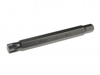 299 р. Бита SPLINE M12х120мм 10мм удлиненная S2 JTC JTC TOOLS CO., LTD jtc-1361212  с доставкой в г. Пермь. Увеличить фотографию 1