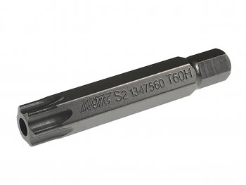 151 р. Бита TORX Т60Hх75мм 10мм удлиненная S2 JTC JTC TOOLS CO., LTD jtc-1347560  с доставкой в г. Пермь. Увеличить фотографию 1