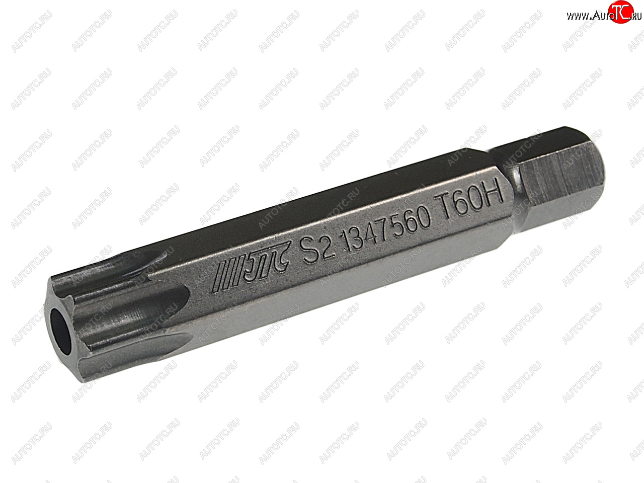 151 р. Бита TORX Т60Hх75мм 10мм удлиненная S2 JTC JTC TOOLS CO., LTD jtc-1347560  с доставкой в г. Пермь