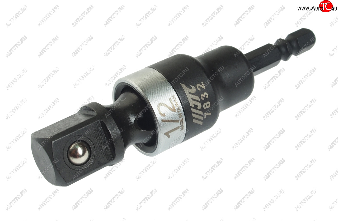 1 199 р. Адаптер 14х12 (6.35мм) карданный под шуруповерт JTC JTC TOOLS CO., LTD jtc-7832  с доставкой в г. Пермь