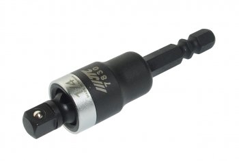 969 р. Адаптер 14х14 (6.35мм) карданный под шуруповерт JTC JTC TOOLS CO., LTD jtc-7830  с доставкой в г. Пермь. Увеличить фотографию 1