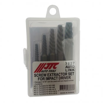 1 199 р. Набор экстракторов 516хМ3-М18 5 предметов JTC JTC TOOLS CO., LTD jtc-7827  с доставкой в г. Пермь. Увеличить фотографию 3