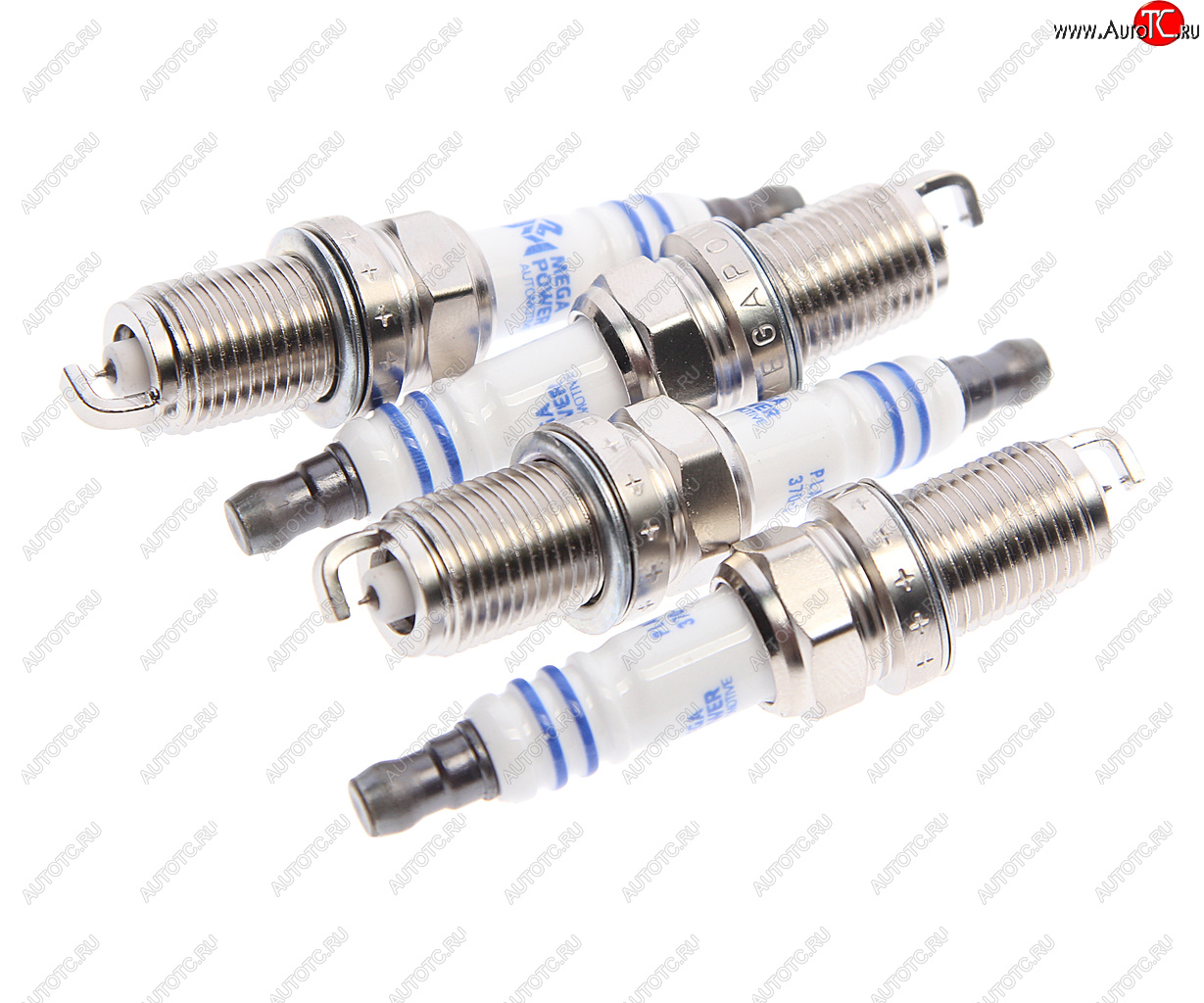 1 499 р. Свеча зажигания VW AUDI SEAT SKODA (04-) (1.82.0 TSITFSI) (4шт.) MEGAPOWER MEGAPOWER 370-31-119  с доставкой в г. Пермь