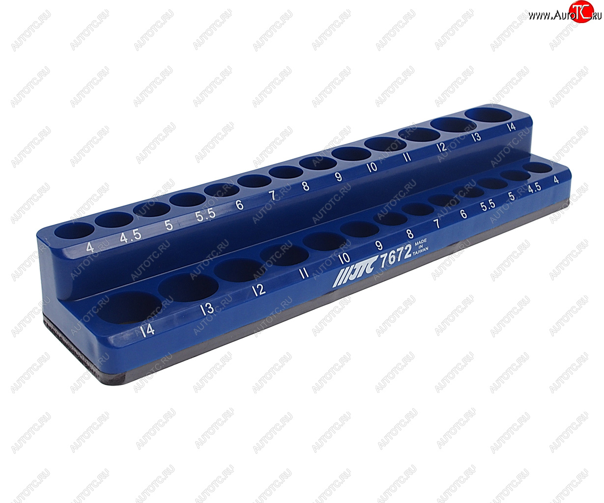1 499 р. Держатель головок 14 235x55x35мм магнитный 26шт. JTC JTC TOOLS CO., LTD jtc-7672  с доставкой в г. Пермь