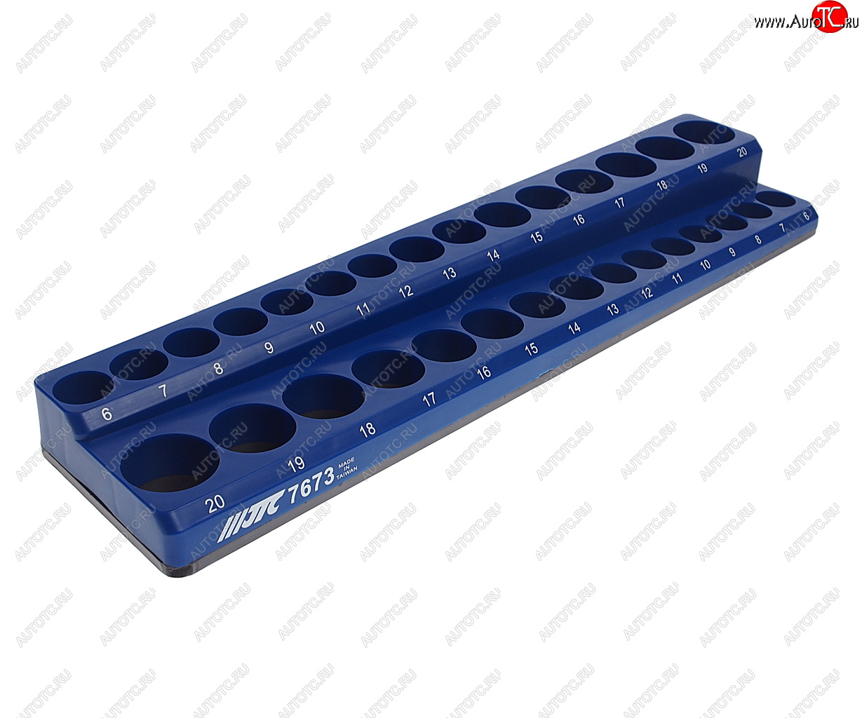 2 899 р. Держатель головок 38 360x85x34мм магнитный 30шт. JTC JTC TOOLS CO., LTD jtc-7673  с доставкой в г. Пермь