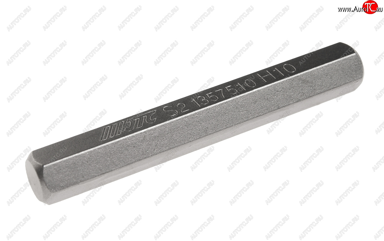 179 р. Бита HEX H10х75мм 10мм 6-ти гранная удлиненная S2 JTC JTC TOOLS CO., LTD jtc-1357510  с доставкой в г. Пермь