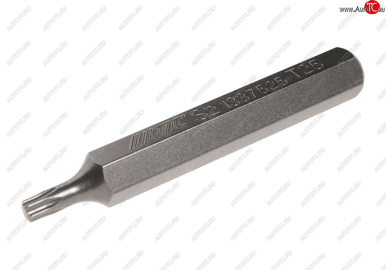 140 р. Бита TORX Т25х75мм 10мм удлиненная S2 JTC JTC TOOLS CO., LTD jtc-1337525  с доставкой в г. Пермь