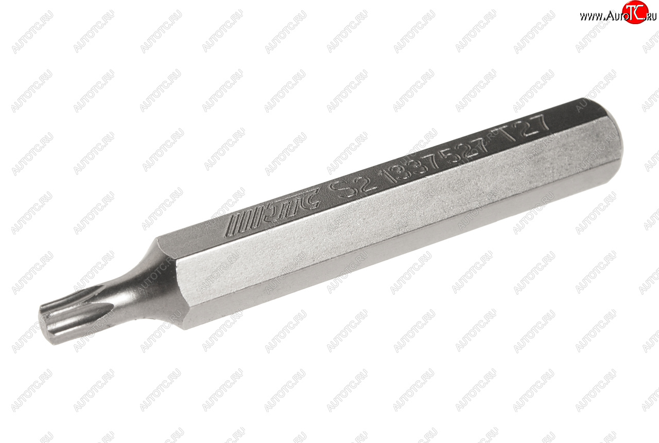 140 р. Бита TORX Т27х75мм 10мм удлиненная S2 JTC JTC TOOLS CO., LTD jtc-1337527  с доставкой в г. Пермь