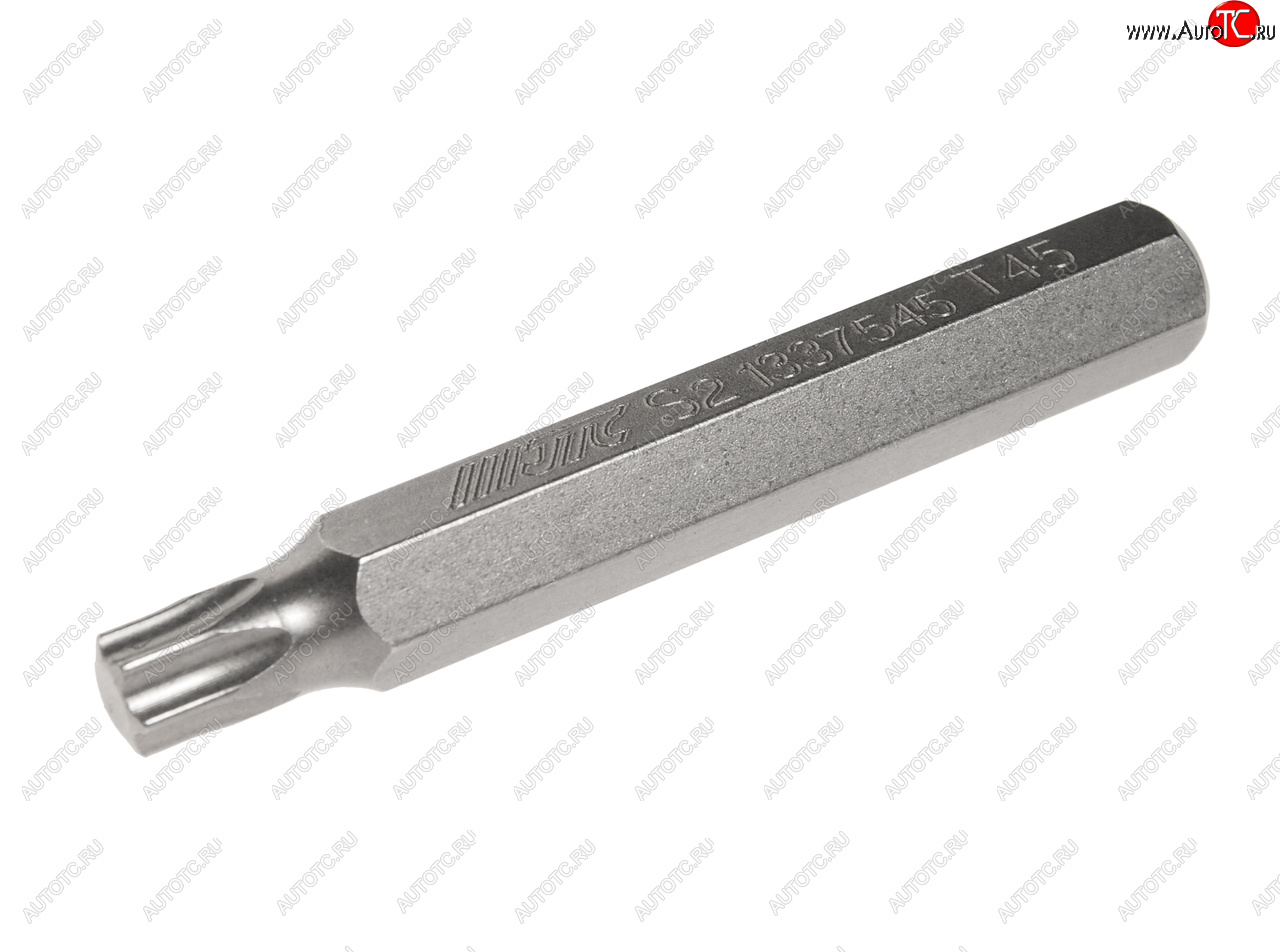 140 р. Бита TORX Т45х75мм 10мм удлиненная S2 JTC JTC TOOLS CO., LTD jtc-1337545  с доставкой в г. Пермь