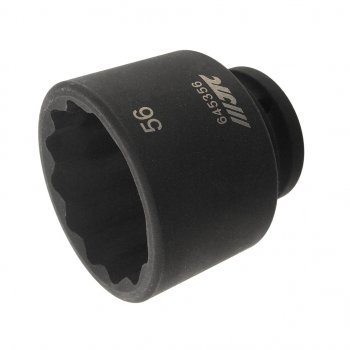 3 599 р. Головка торцевая 34 56мм 12-ти гранная ударная L=58мм JTC JTC TOOLS CO., LTD jtc-645356  с доставкой в г. Пермь. Увеличить фотографию 2