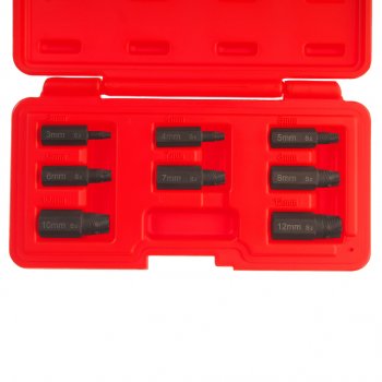 7 449 р. Набор экстракторов 3-12мм 8 предметов в кейсе JTC JTC TOOLS CO., LTD jtc-4453  с доставкой в г. Пермь. Увеличить фотографию 2