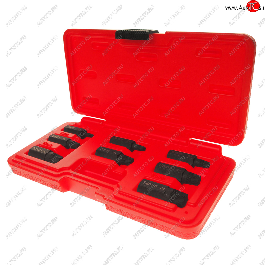 7 449 р. Набор экстракторов 3-12мм 8 предметов в кейсе JTC JTC TOOLS CO., LTD jtc-4453  с доставкой в г. Пермь