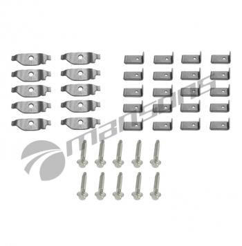 819 р. Фиксатор DAF CF65,CF75,CF85,XF95 тормозного диска (20прижимов+10болтов) (комплект на диск) MANSONS MANSONS 200.025  с доставкой в г. Пермь. Увеличить фотографию 1