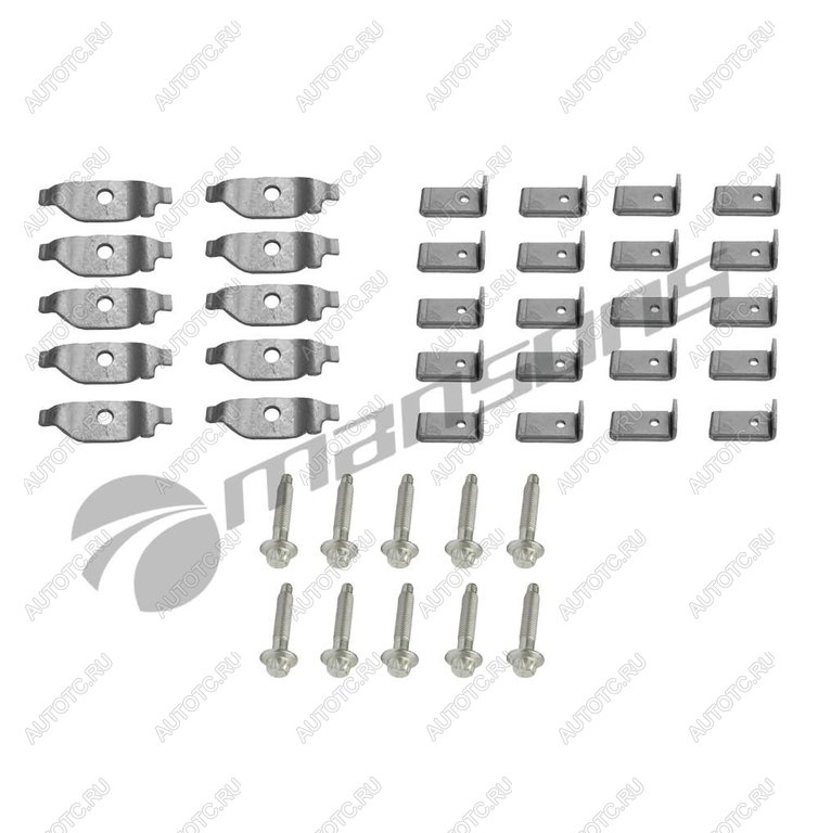 819 р. Фиксатор DAF CF65,CF75,CF85,XF95 тормозного диска (20прижимов+10болтов) (комплект на диск) MANSONS MANSONS 200.025  с доставкой в г. Пермь