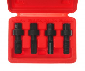3 699 р. Набор метчиков для восстановления резьбы ступицы колеса JTC JTC TOOLS CO., LTD jtc-5433  с доставкой в г. Пермь. Увеличить фотографию 2