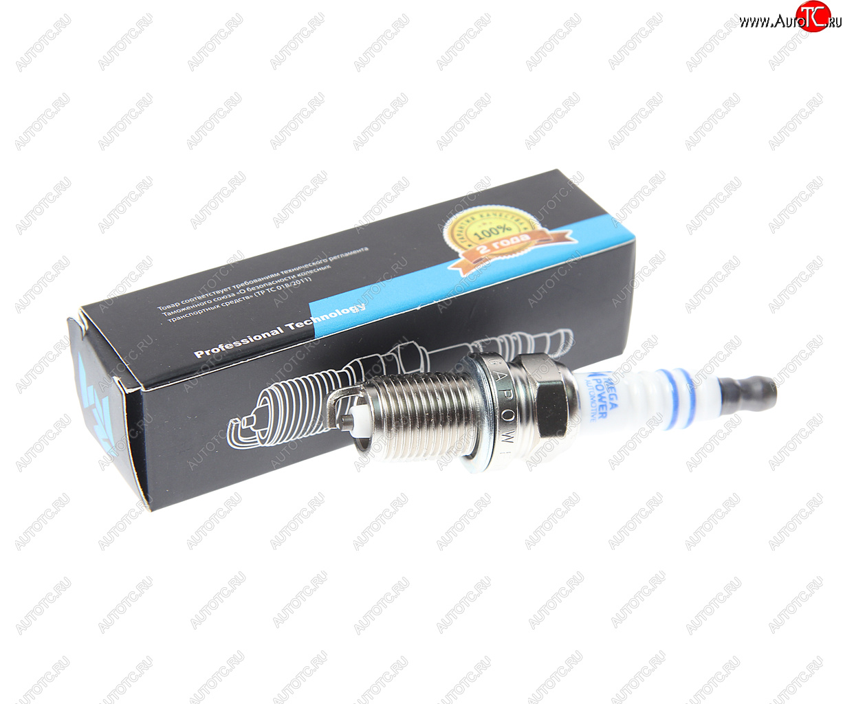 107 р. Свеча зажигания HYUNDAI Accent (99-),Sonata 5,Elantra KIA Rio,Cerato,Sorento (1шт.) MEGAPOWER MEGAPOWER 370-31-026  с доставкой в г. Пермь