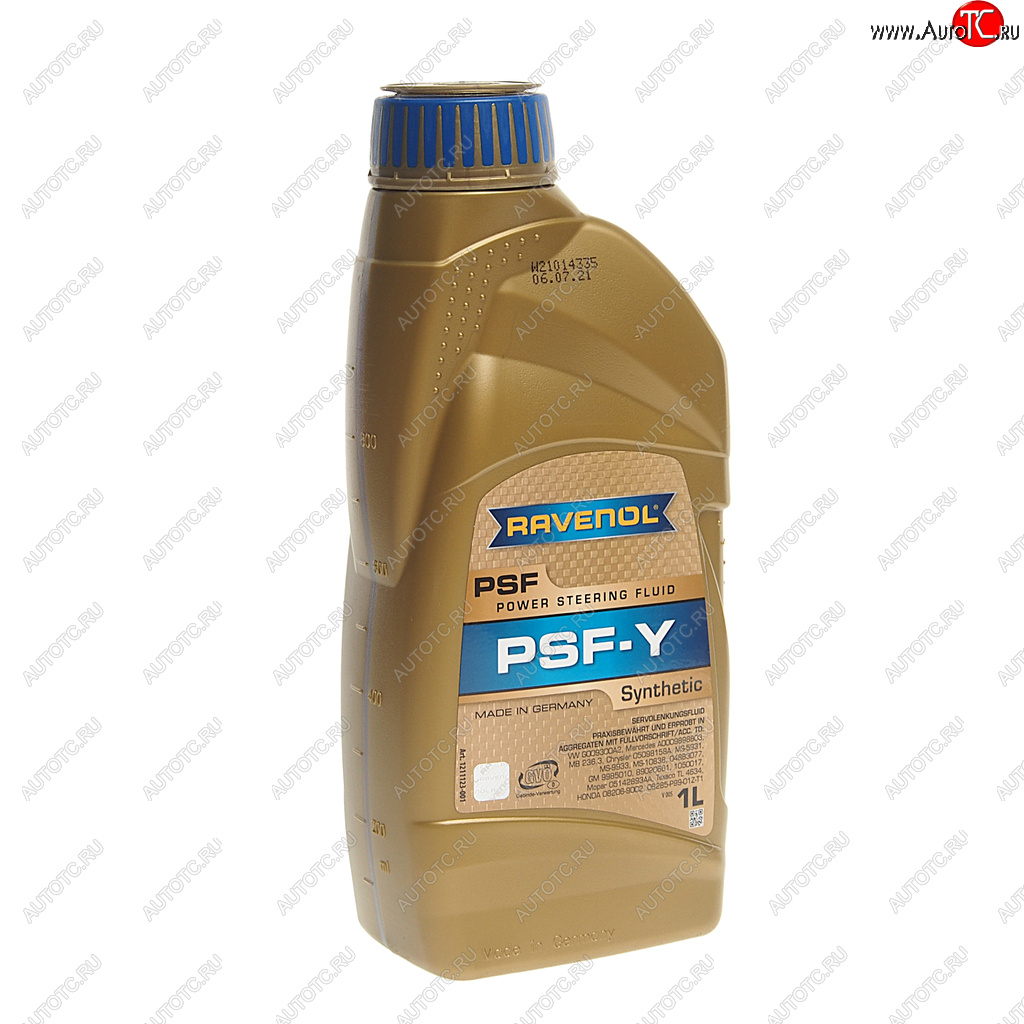 1 859 р. Жидкость гидроусилителя руля PSF-Y Fluid 1л RAVENOL RAVENOL 1211123-001  с доставкой в г. Пермь