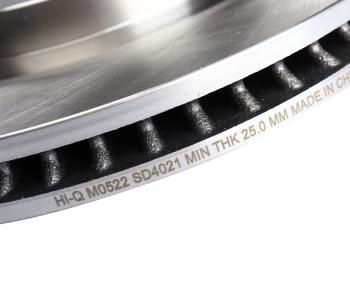 3 499 р. Диск тормозной TOYOTA Camry (06-11-),Rav 4 (06-) LEXUS IS250 передний (1шт.) SANGSIN SANGSIN sd4021  с доставкой в г. Пермь. Увеличить фотографию 5