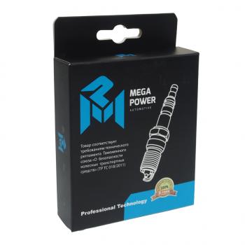 939 р. Свеча зажигания ГАЗ-3110 дв.Крайслер (комплект 4шт.) MEGAPOWER MEGAPOWER 370-31-135  с доставкой в г. Пермь. Увеличить фотографию 3