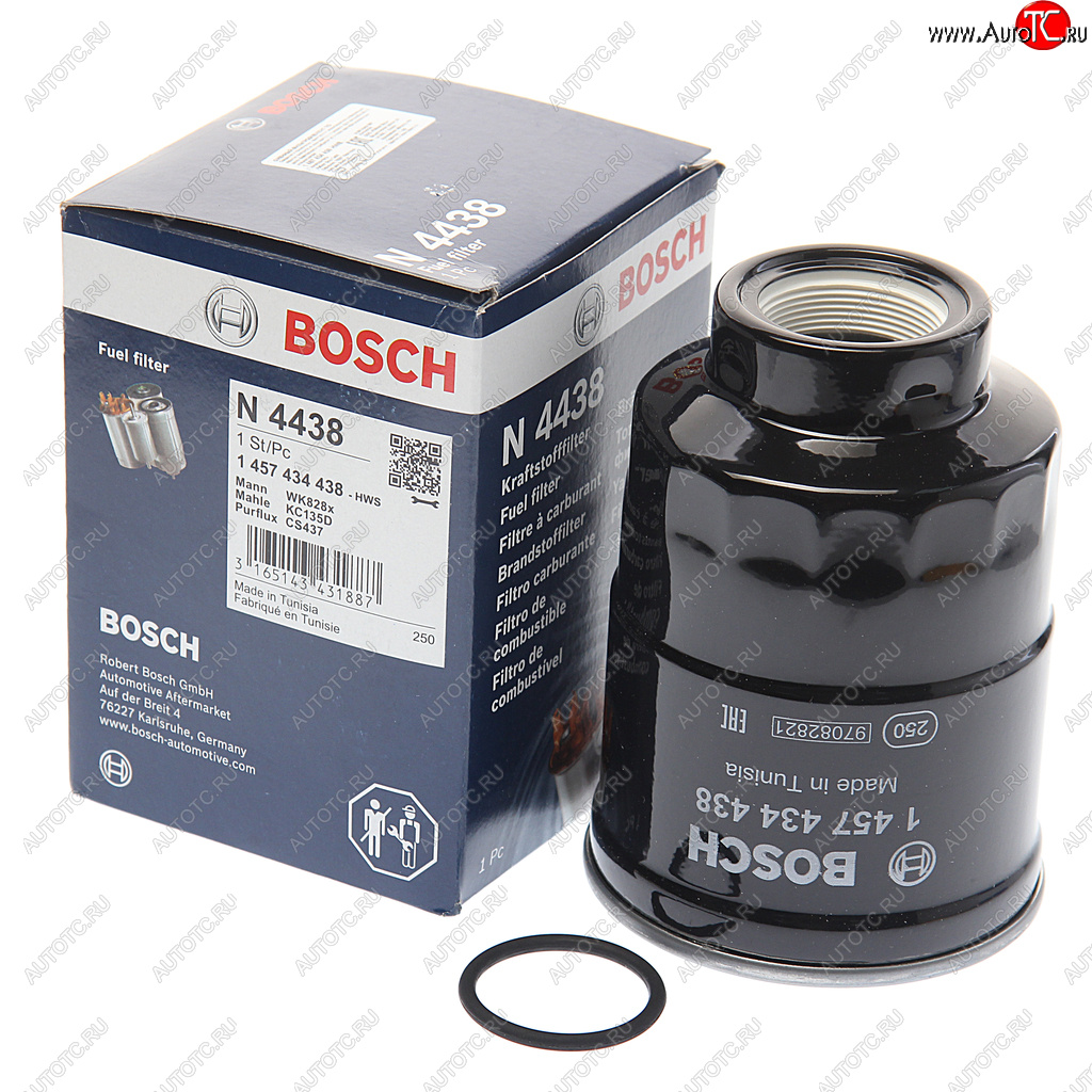 1 029 р. Фильтр топливный TOYOTA Land Cruiser 80,90,120 (80-07-),Hiace (84-06-) (DTDI) BOSCH BOSCH 1457434438  с доставкой в г. Пермь