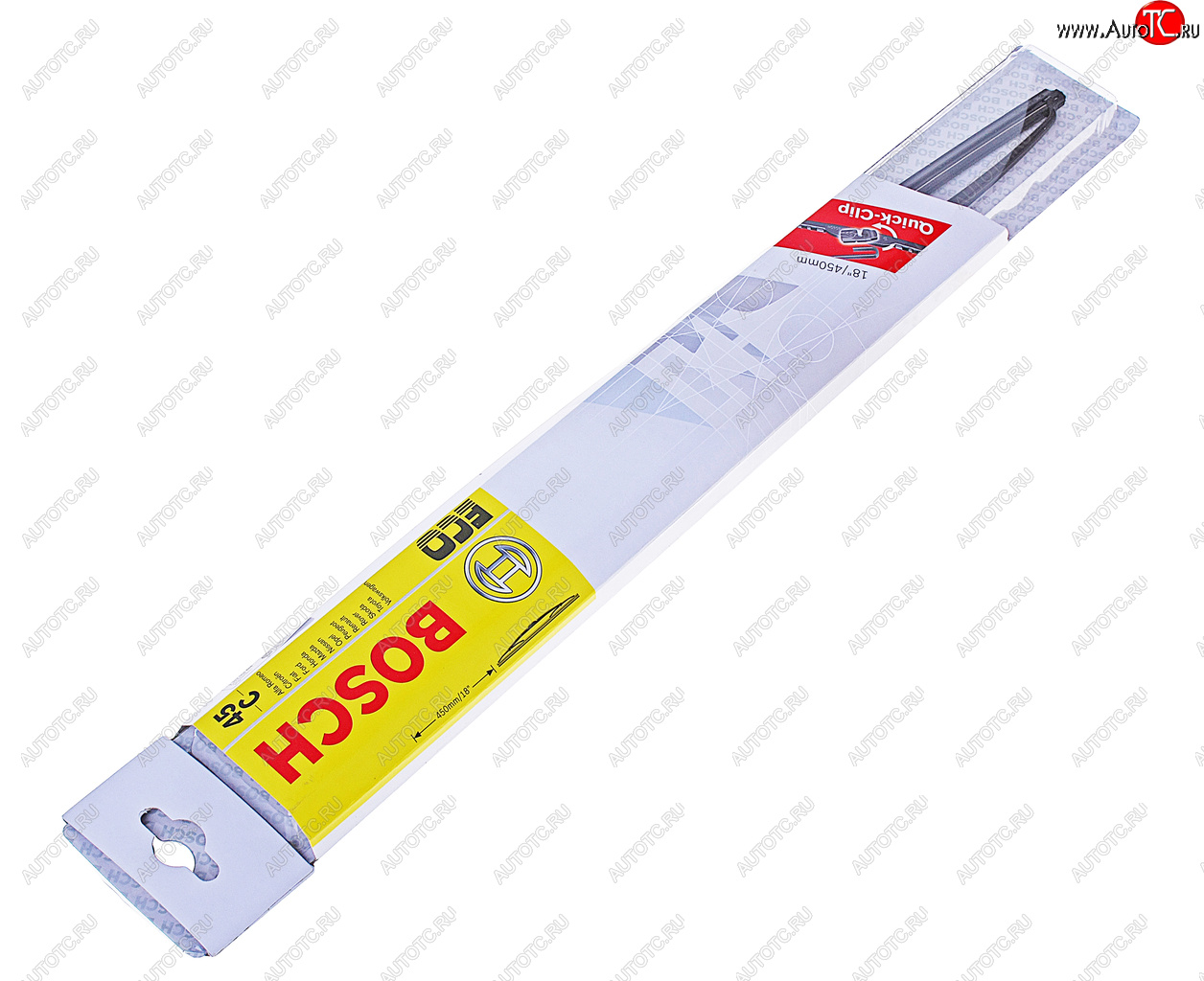 379 р. Щетка стеклоочистителя 450мм каркасная Еco BOSCH BOSCH 3397004668  с доставкой в г. Пермь
