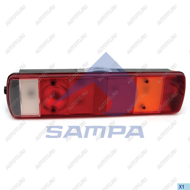 2 399 р. Фонарь задний DAF SCANIA 4 series VOLVO левый (АМР-разъем боковой) SAMPA SAMPA 044.321  с доставкой в г. Пермь