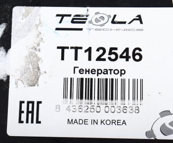 13 899 р. Генератор CHEVROLET Lacetti (03-) (1.41.6 DOHC),Epica (07-),Captiva (07-) (120A) TESLA TECHNICS TESLA TECHNICS tt12546  с доставкой в г. Пермь. Увеличить фотографию 7
