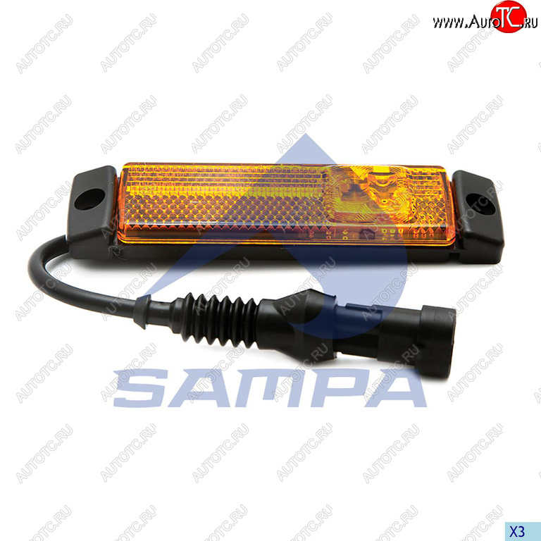 869 р. Плафон DAF CF75,85,XF105 освещения двери SAMPA SAMPA 052.308  с доставкой в г. Пермь