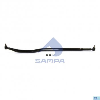 8 999 р. Тяга рулевая MAN продольная L=1800мм SAMPA SAMPA 097.656-01  с доставкой в г. Пермь. Увеличить фотографию 1