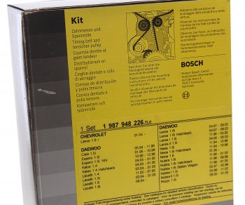 7 799 р. Комплект ГРМ CHEVROLET Aveo,Lacetti,Lanos (1.41.6) BOSCH BOSCH 1987948226  с доставкой в г. Пермь. Увеличить фотографию 5