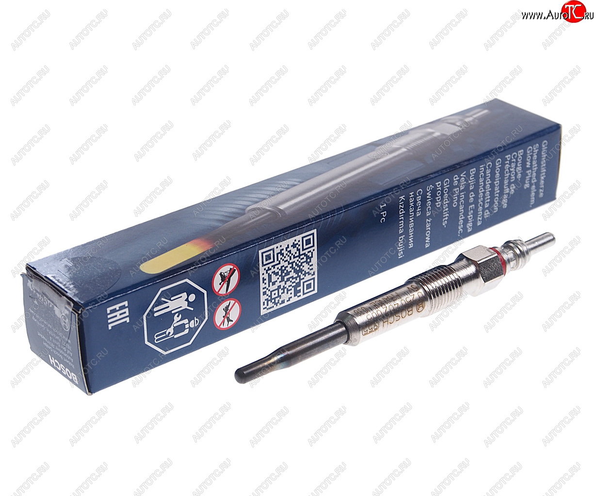 1 099 р. Свеча накаливания VW Passat,T5,Sharan,Golf 5 AUDI A3,A4 SKODA Octavia (1.92.0 TD) BOSCH BOSCH 0250402005  с доставкой в г. Пермь
