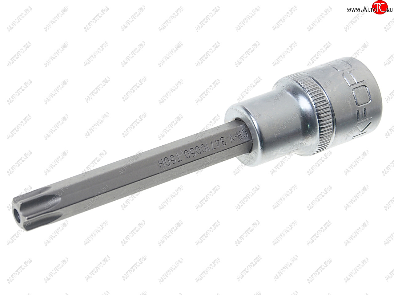 213 р. Бита-головка 12 TORX T50х100мм с отверстием ROCKFORCE ROCKFORCE rf-34710050  с доставкой в г. Пермь