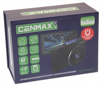 3 699 р. Видеорегистратор CENMAX CENMAX fhd 500  с доставкой в г. Пермь. Увеличить фотографию 3