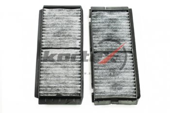 399 р. Фильтр воздушный салона MAZDA 3 (09-) угольный (2шт.) KORTEX KORTEX kc0054s KORTEX kc0054s  с доставкой в г. Пермь. Увеличить фотографию 2