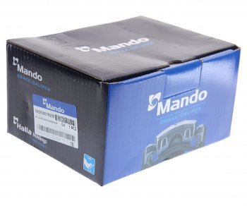15 699 р. Суппорт HYUNDAI Solaris (11-) KIA Rio (11-) задний левый (с колодками) MANDO MANDO ex583001r300  с доставкой в г. Пермь. Увеличить фотографию 5