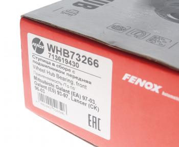 3 399 р. Ступица MITSUBISHI Galant (92-00) передняя с подшипником FENOX FENOX whb73266  с доставкой в г. Пермь. Увеличить фотографию 3