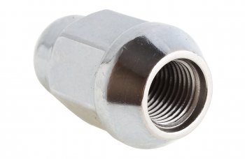 74 р. Гайка колеса М12х1.25х35 конус закрытая ключ 19мм хром RACING RACING 101012  с доставкой в г. Пермь. Увеличить фотографию 1
