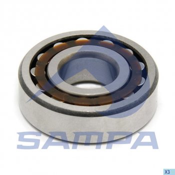 1 279 р. Подшипник SCANIA 124 стабилизатора кабины передний SAMPA SAMPA 111.067  с доставкой в г. Пермь. Увеличить фотографию 1