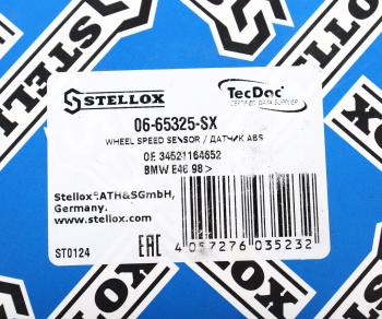 1 559 р. Датчик АБС BMW 3 (E46) (01-05) колеса заднего STELLOX STELLOX 0665325sx  с доставкой в г. Пермь. Увеличить фотографию 5