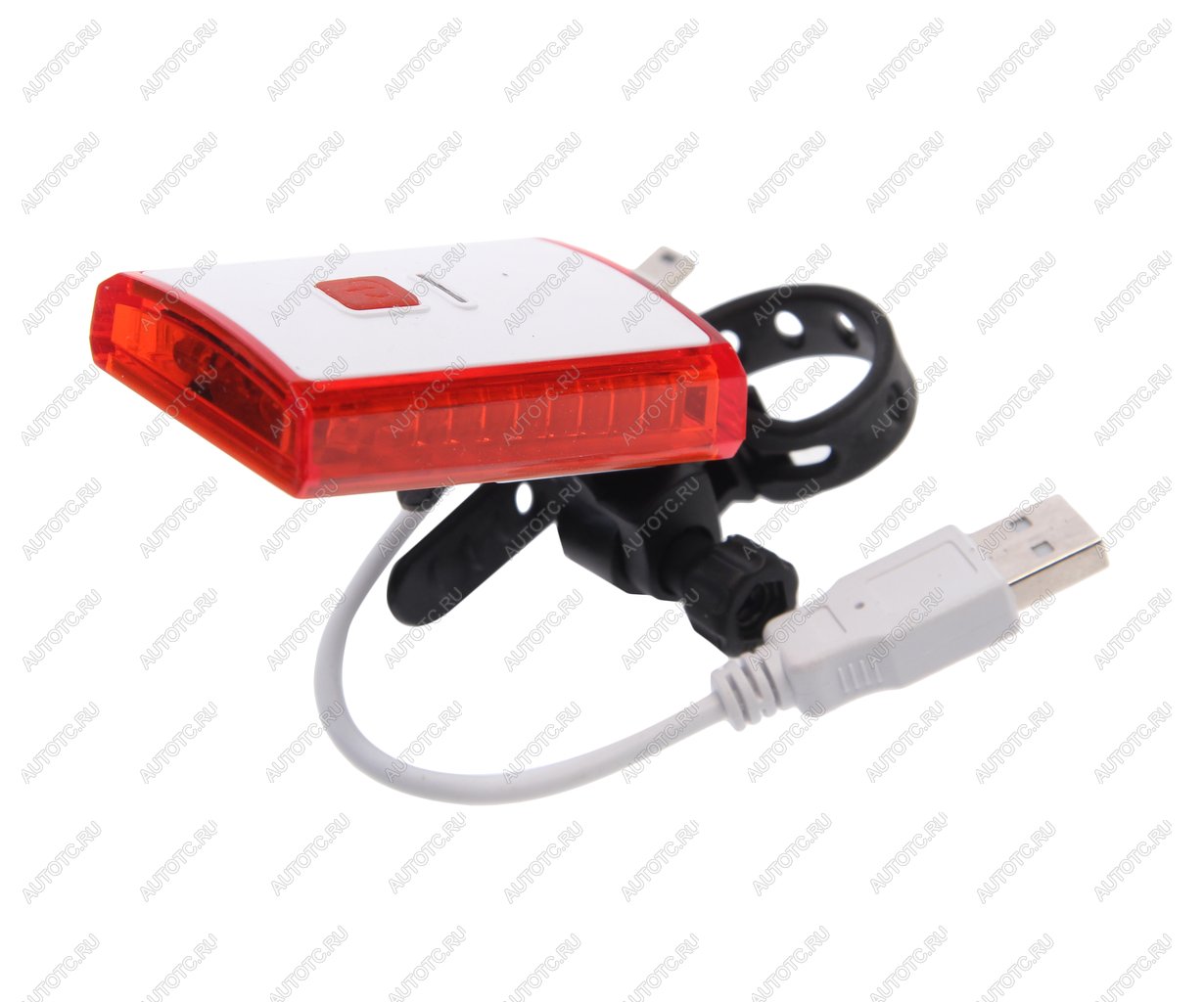 629 р. Фонарь велосипедный задний USB кабель с аккумулятором 300mAh NO NAME xc-142  с доставкой в г. Пермь
