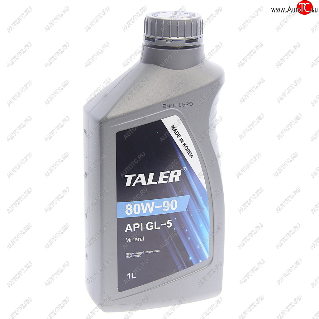 679 р. Масло трансмиссионное GL-5 80W90 мин.1л TALER TALER 500115  с доставкой в г. Пермь