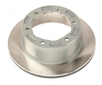 10 549 р. Диск тормозной JAC Sunray SOLLERS Atlant задний (1шт.) OE JAC 3504030r1040  с доставкой в г. Пермь. Увеличить фотографию 1