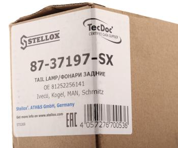 1 029 р. Фонарь задний KRONE KOEGEL MERCEDES левый STELLOX STELLOX 87-37197-sx  с доставкой в г. Пермь. Увеличить фотографию 4
