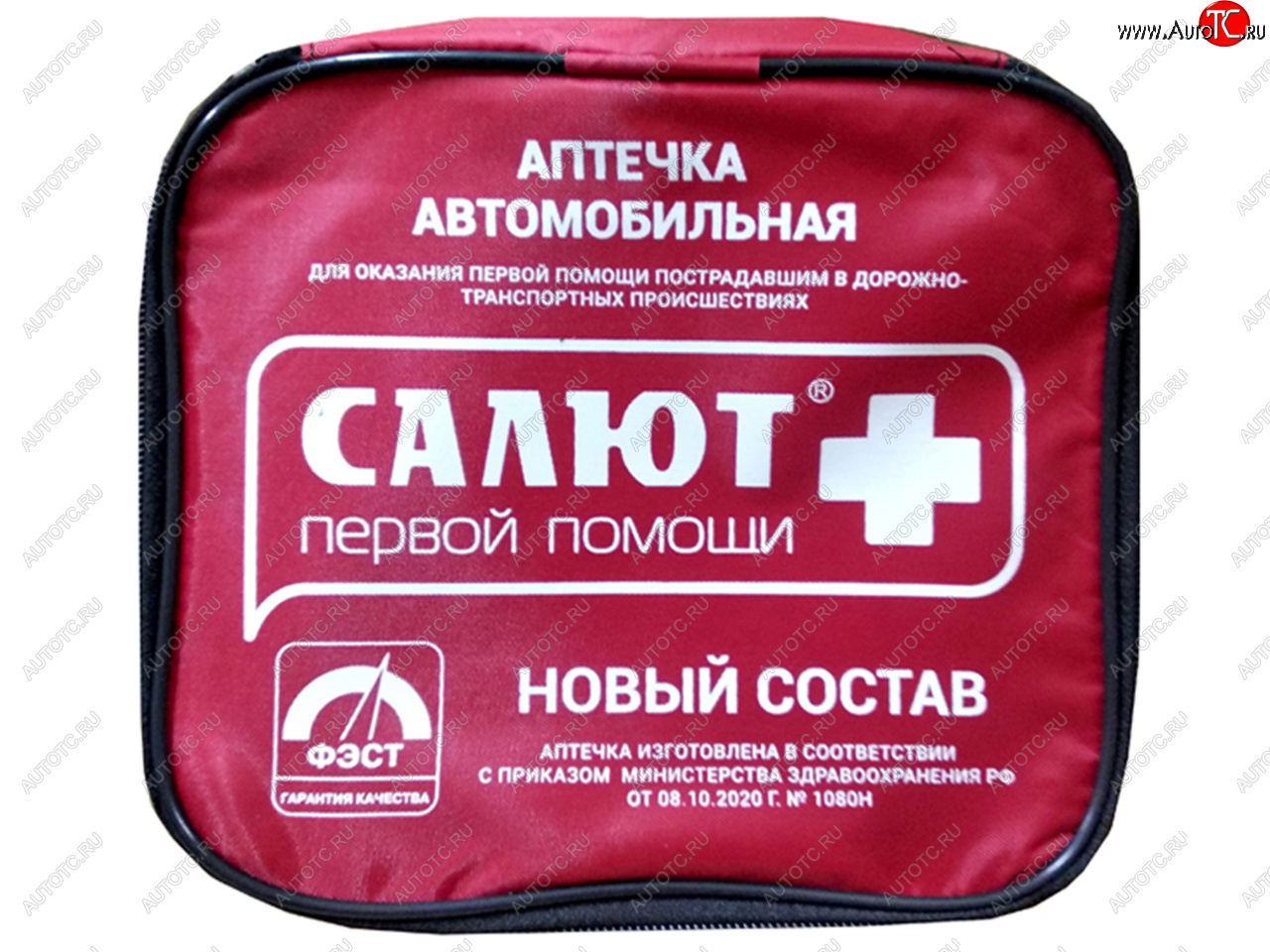 649 р. Аптечка автомобильная САЛЮТ мягкий футляр (Приказ 1080Н) ФЭСТ ФЭСТ 2129  с доставкой в г. Пермь