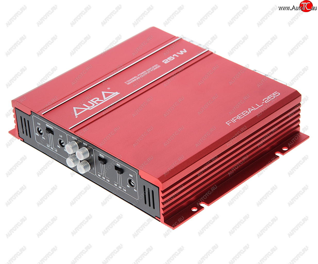 3 799 р. Усилитель автомобильный 2х55Вт AURA AURA fireball-255  с доставкой в г. Пермь