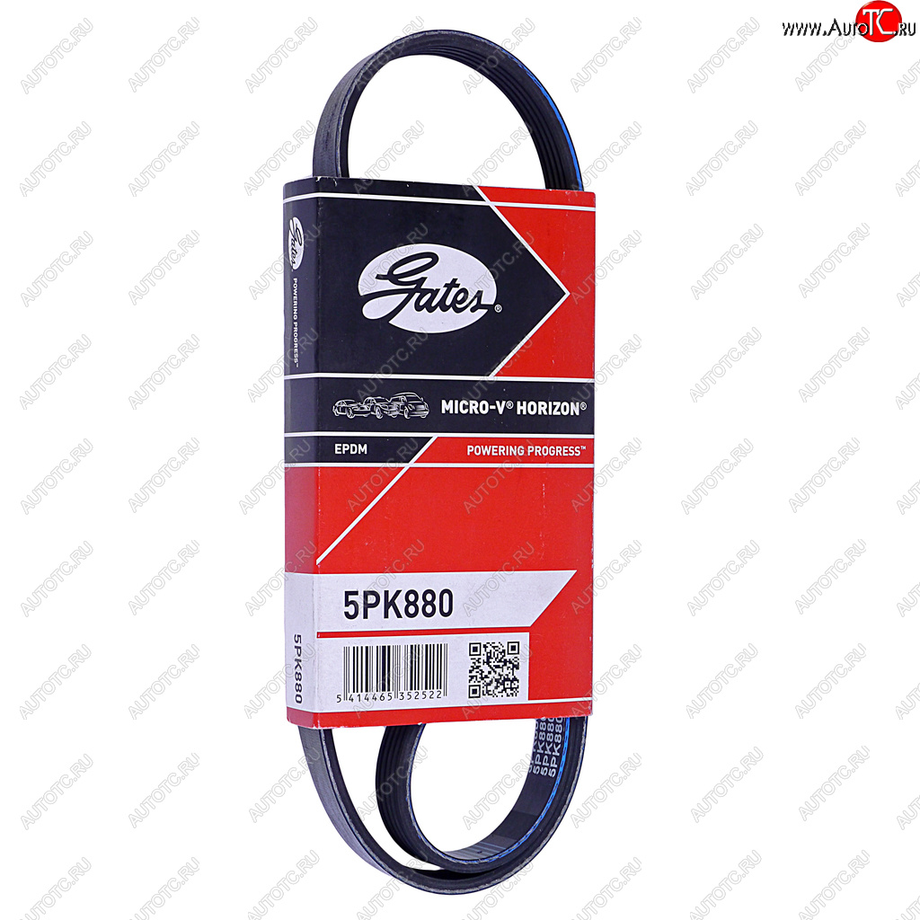 949 р. Ремень приводной поликлиновой 5PK880 GATES GATES 5pk880  с доставкой в г. Пермь