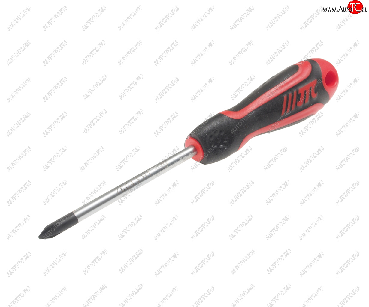 299 р. Отвертка крестовая PH 1.0х75мм усиленная (сталь Cr-Mo) JTC JTC TOOLS CO., LTD jtc-7604  с доставкой в г. Пермь